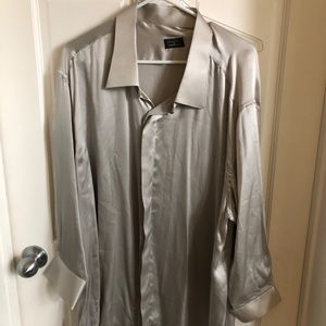 100% Silk Dress Shirt